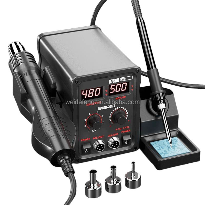 LED 디스플레이가 장착된 휴대폰 PCB BGA 수리용 - 2 In 1 Soldering Rework Station 750W 리뷰 및 가격
